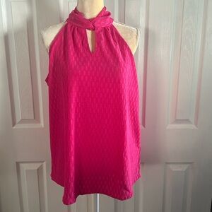 Anne Klein Twist  Halter Top Size L